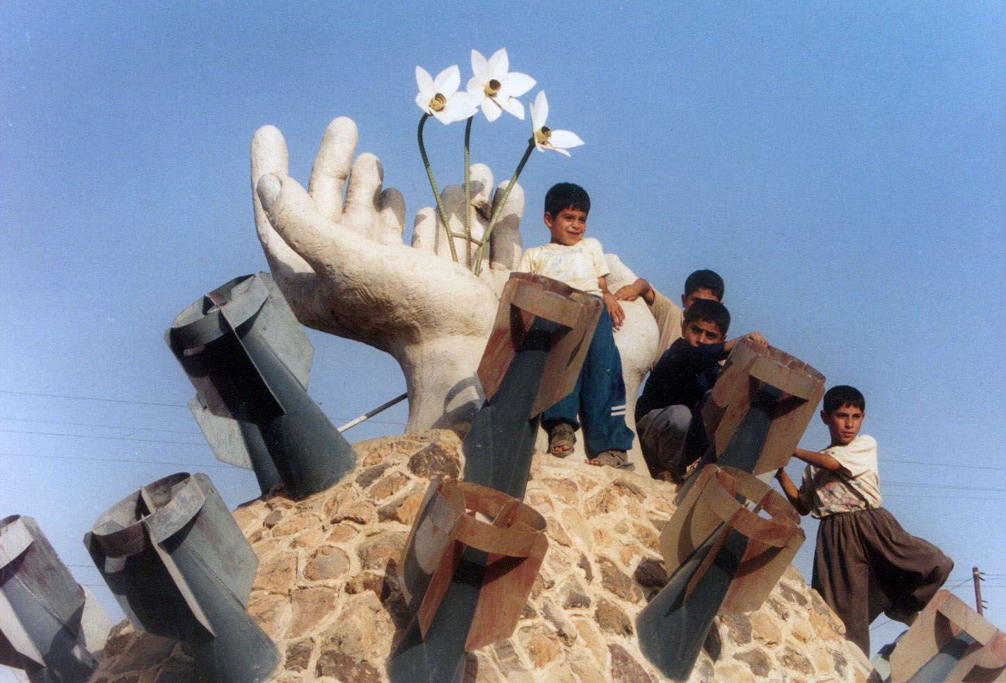 Monument ter herinnering van de chemische 
aanval op Halabja