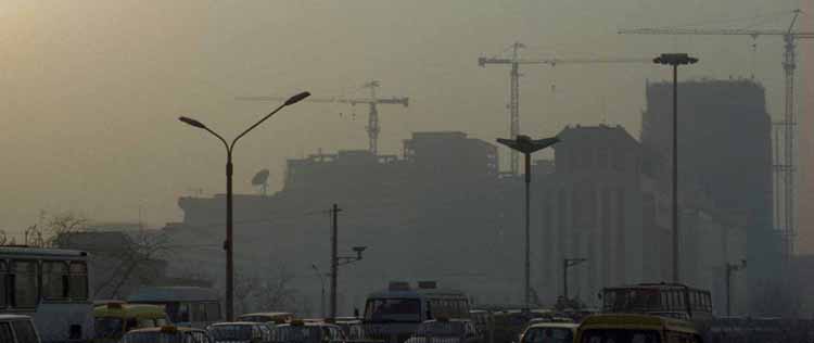 Smog over Beijing